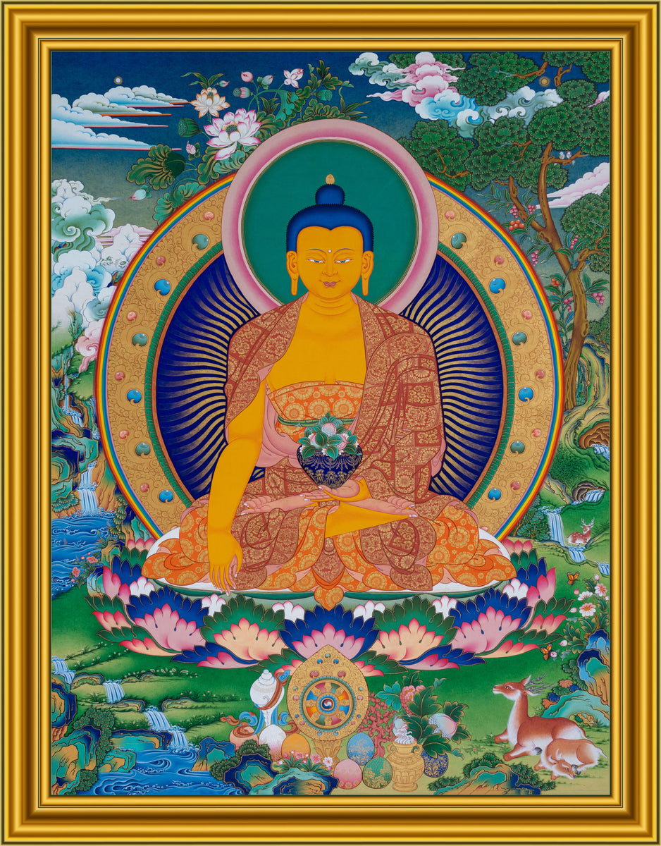 Quadro - Buddha autunnale - 200x100