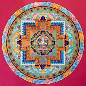 Mandala Archival Canvas Print