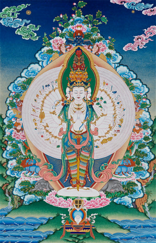 Avalokiteshwara with 1000 arms
