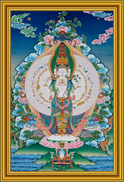 Avalokiteshwara with 1000 arms