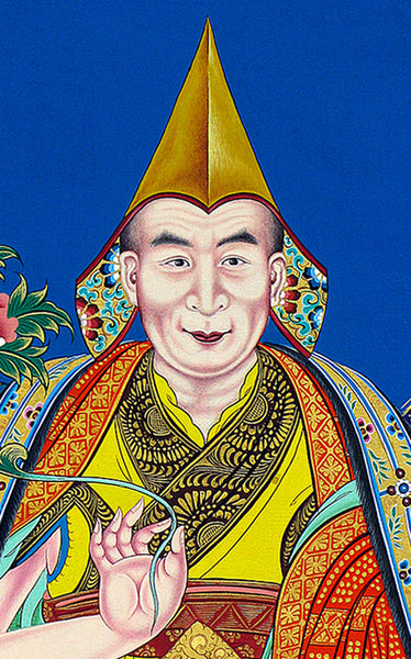 第十四世達賴喇嘛尊者與乃瓊和法丹拉姆