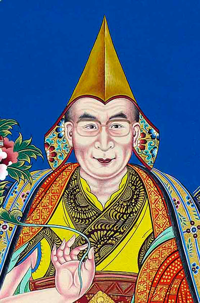 His Holiness 14th Dalai Lama (with glasses)