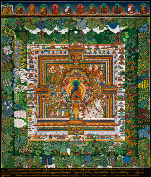 Healing Medicine Buddha Mandala